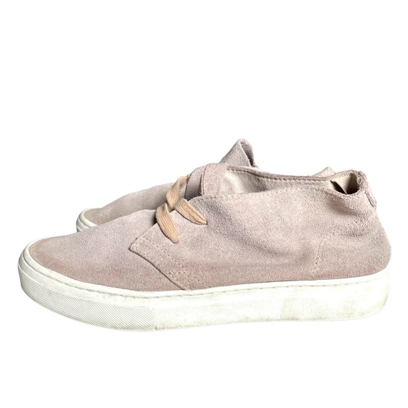 Aldo Suede Leather Lace Up Women's Sneakers Tan Size 7.5 - Picture 2 of 9